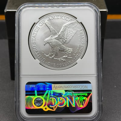American Silver Eagle 2024 NGCX MS10 Early Release - additional view
