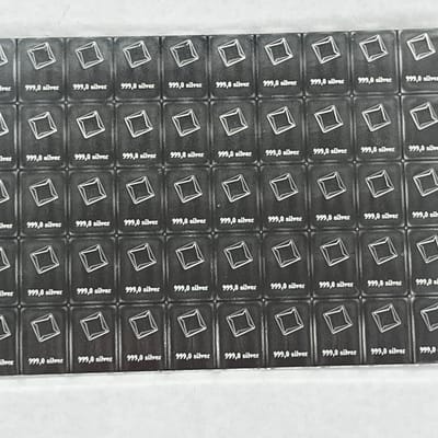 VALCAMBI SILVER COMBIBAR 50 X 1G 