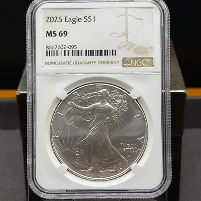 American Silver Eagle 2025 NGC MS69