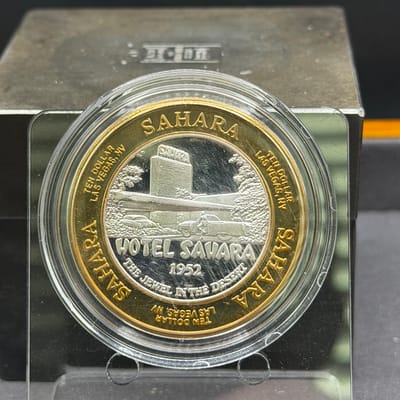 Casino Silver Strike 0.6oz ~ Hotel Sahara - additional view