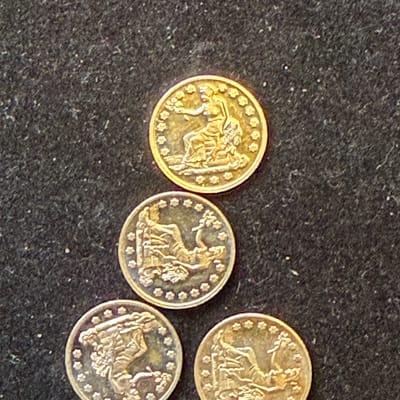 Seated Liberty 1g Silver Round - additional view