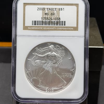 American Silver Eagle 2003 NGC MS69