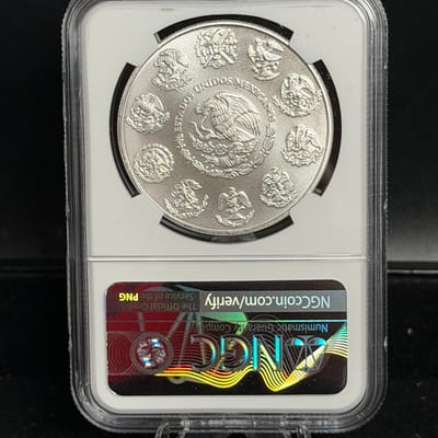 2014 Libertad 1oz BU ~ NGC Graded MS70 ~ Top Pop! - additional view