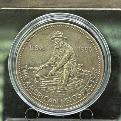 1986 Engelhard Prospector ~ Eagle Back ~ Toned