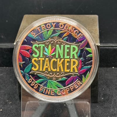 Stoner Stacker 5 oz .999 Fine Copper Rd True North - additional view