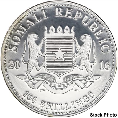 2016 African Elephant round - additional view