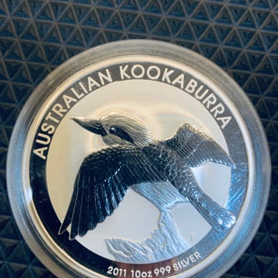 2011 10oz Kookaburra Silver Coin