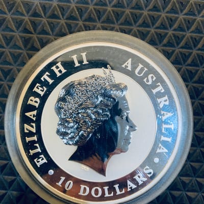 2011 10oz kookaburra silver  BU - additional view