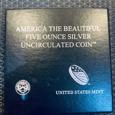 2010 5 oz Silver ATB Yellowstone National Park, WY - additional view