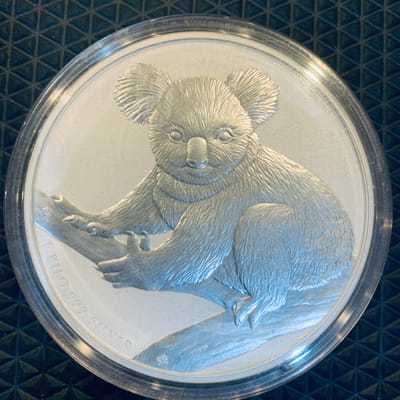 2009 1 kilo Australian Silver Koala coin