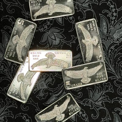 🦅 5 Gram .999 Fine Silver Eagle Bar