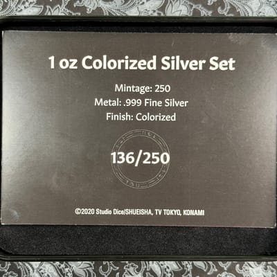 2022 Niue Yu-Gi-Oh! 2-Coin Silver Set  - additional view