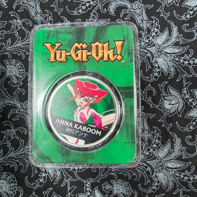 ⚡ Yu-Gi-Oh! Anna Kaboom — 2024 1 oz Silver Coin 🃏