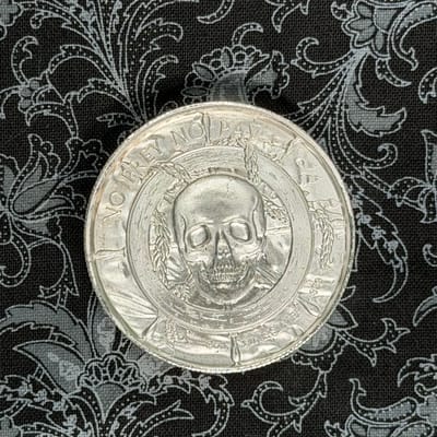 ☠️ 2 oz High Relief Pirate Silver Round 🏴‍☠️