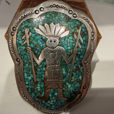 Kachina Pendant 925 Sterling Silver (1.1 oz)