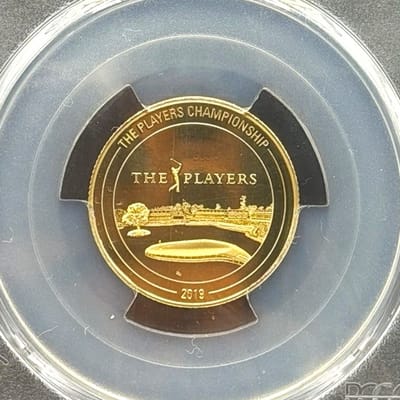 2019 The Players Championship PCGS PR 70  1/4 Gold - additional view