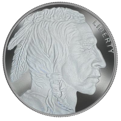 1 oz Silver Buffalo Round Mixed Design BU .999 - additional view
