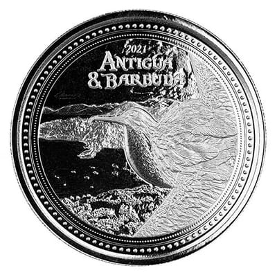 2021 Antigua & Barbuda Frigate Bird 1 oz Silver