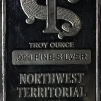 1 oz Silver Bar - .999 Northwest Territorial Mint  - additional view
