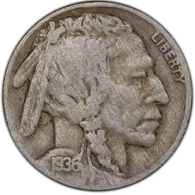 Lot of 20 Old Buffalo Nickels With Full Read Dates