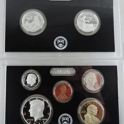 2021 Silver Proof Set U.S Mint Original BOX COA - additional view