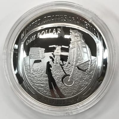 Apollo 11 50th Anniversary Five Ounce Proof Silver