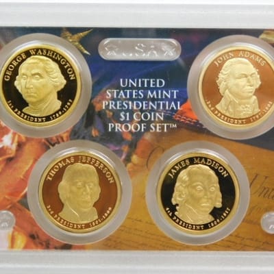  2007 Presidential Set - 4 piece - Proof - OGP