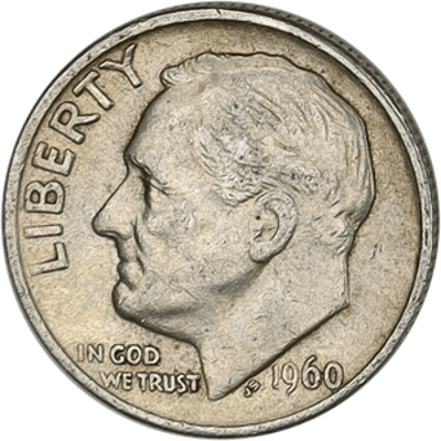 BELOW SPOT 90% Silver Ros & Mercury Dimes .0723 oz - additional view