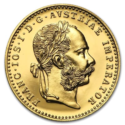 Austria 1 Ducat Gold Coin Proof-Like .1106 oz  - additional view