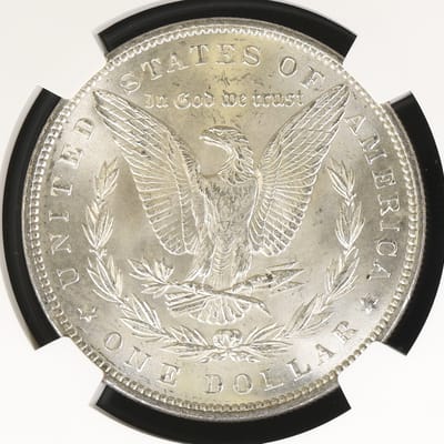 1899-P Morgan Silver Dollar RARE NGC MS63  - additional view