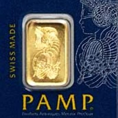 FREE SHIP PAMP 1 Gram Gold Bar from MultiGram pack