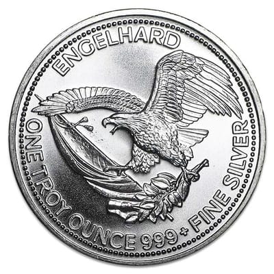 Engelhard Prospectors 1 oz .999 Silver - Random Yr - additional view