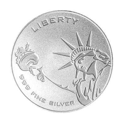 BUY 1 oz Silver Liberty Freedom Rounds .999 Silver - additional view