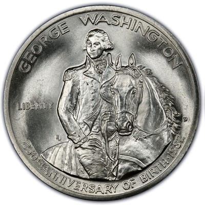 1982-S George Washington Silver Half Dollar Proof - additional view