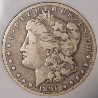 1878-1921 Morgan Silver Dollar Random 90% Silver
