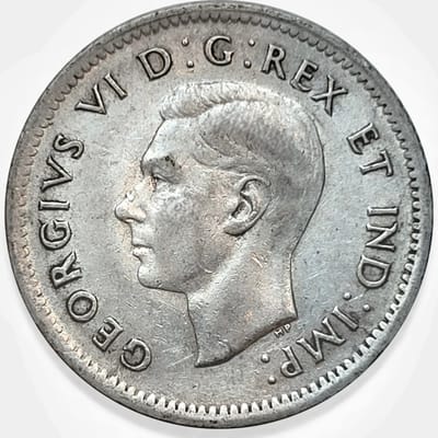 1920 - 1967 Silver Canada Dime 80% Silver Bullion - additional view