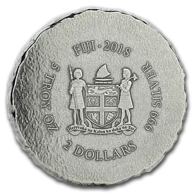 2018 Fiji 5 oz .999 Silver Terracotta Army BU - additional view