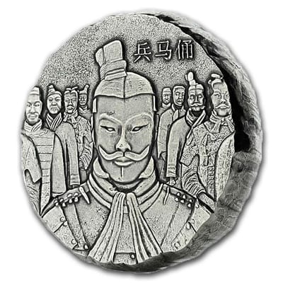 2018 Fiji 5 oz .999 Silver Terracotta Army BU