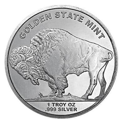 Near Spot -Mixed  1 oz Silver .999 Fine Rounds 