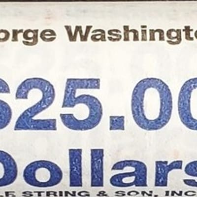 $25 Roll Of George Washington $1 Coins Sealed - additional view