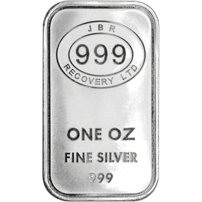 1 oz .999 Silver Bullion Bar Mixed Design - additional view