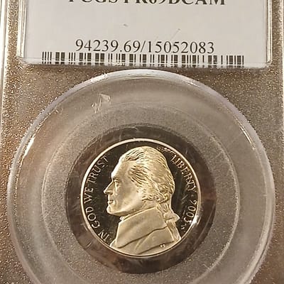 2003-S Jefferson Nickel PCGS Graded PR69