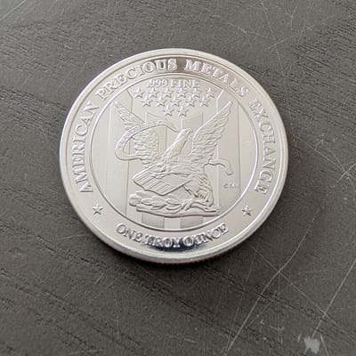 APMEX 1 oz .999 Fine Silver Round Bullion Collectible - additional view