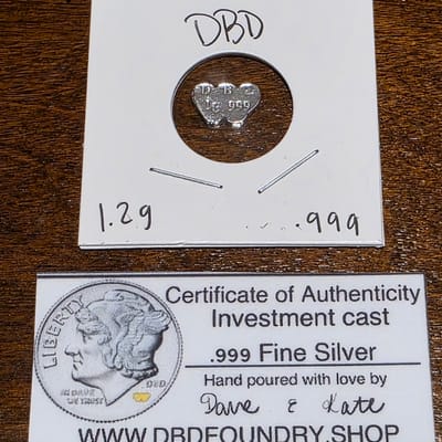 WhatNot "W" (Dimebag Dave) - Hand Poured 1.2g