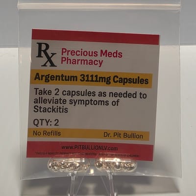 Silver & Copper Argentum 3111mg Capsules
