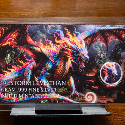 Hayleybug Mint 1g - Firestorm Leviathon - 200 Mintage