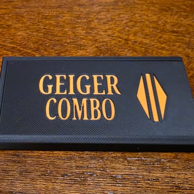 Geiger "Combo" Wallet - INCLUDES 1g Silver Geiger 