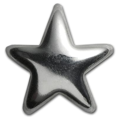 Rare Geiger Edelmetalle 1 oz Fine Silver Star - additional view