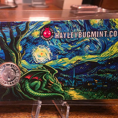 Hayleybug 1g - Emerald DreamKeeper - 125 Mintage - additional view