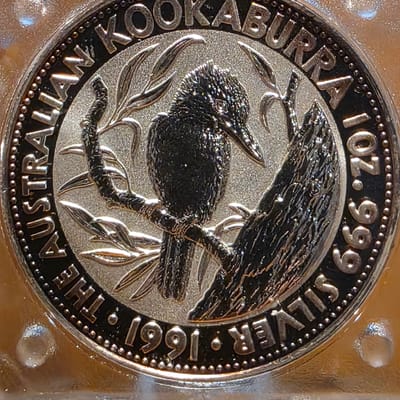 1991 Australian Kookaburra (Toner) in OG Capsule - additional view